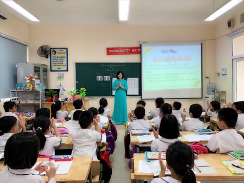 Chùm ảnh: Tiết Hội giảng môn Toán lớp 3 - cô giáo Đào Hồng Huyền